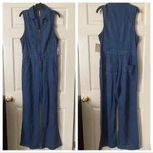 Free People NWT Wind More Retro Jumpsuit